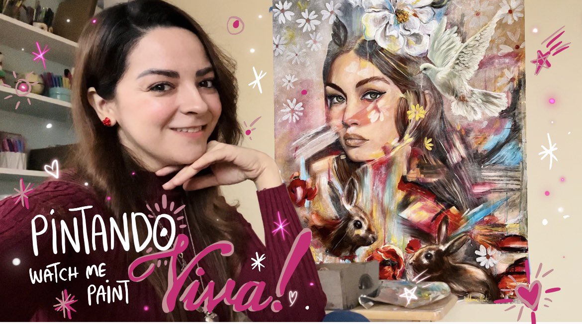 Vídeo nuevo! youtu.be/s7etamsQA2g #pintura #arte #oilpainting #latinx #latinartist #painter #ArtistOnTwitter #paintings