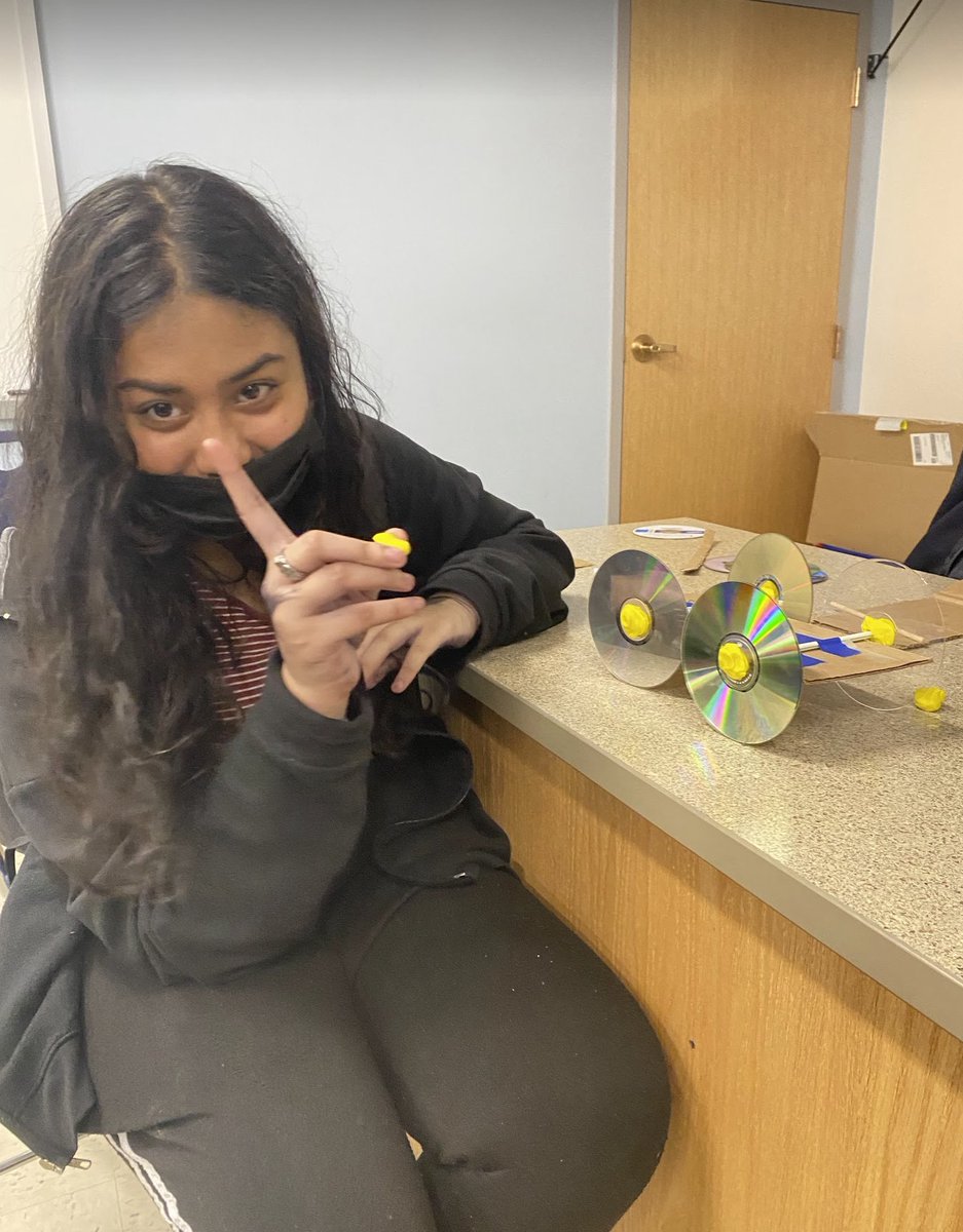 We built cars with clay, cardboard, tape, and balloons!