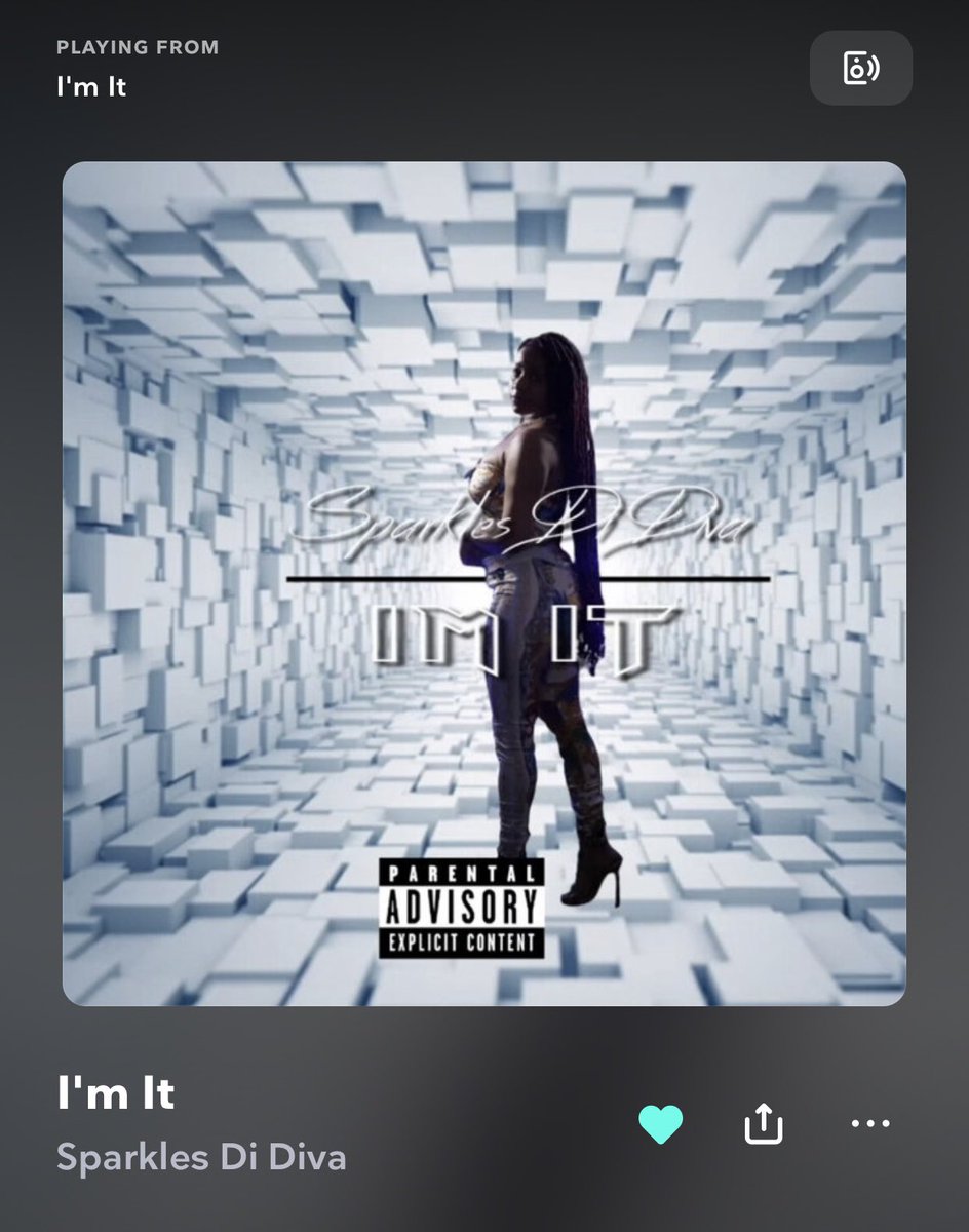 LibertyFrancois's tweet photo. This Track Go Crazy Sis #SparklesDiDiva ✨ #ImIt OUT NOW‼️ https://t.co/pPcoYzHE8B