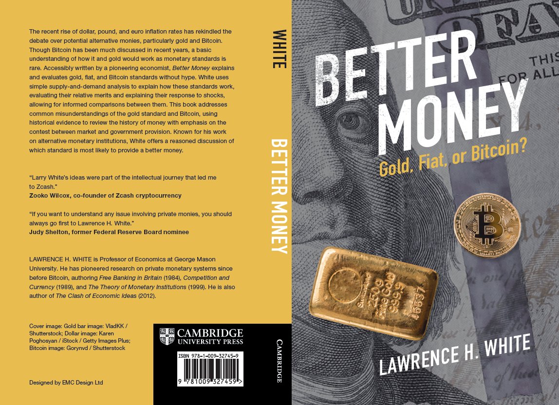 Lawrence H. White on Twitter in March. https//t.co