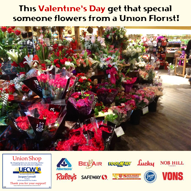 UFCW8's tweet photo. 💘Get that special someone🥰 flowers 💐🌹 from a #Union Florist this #ValentinesDay! By shopping in a #UnionShop you are ensuring a better community for you and your neighbors. Thank you for your support!
#SolidarityWorks #UFCW8
#AFLCIO #UnionMade https://t.co/Bpe4YvqBw6