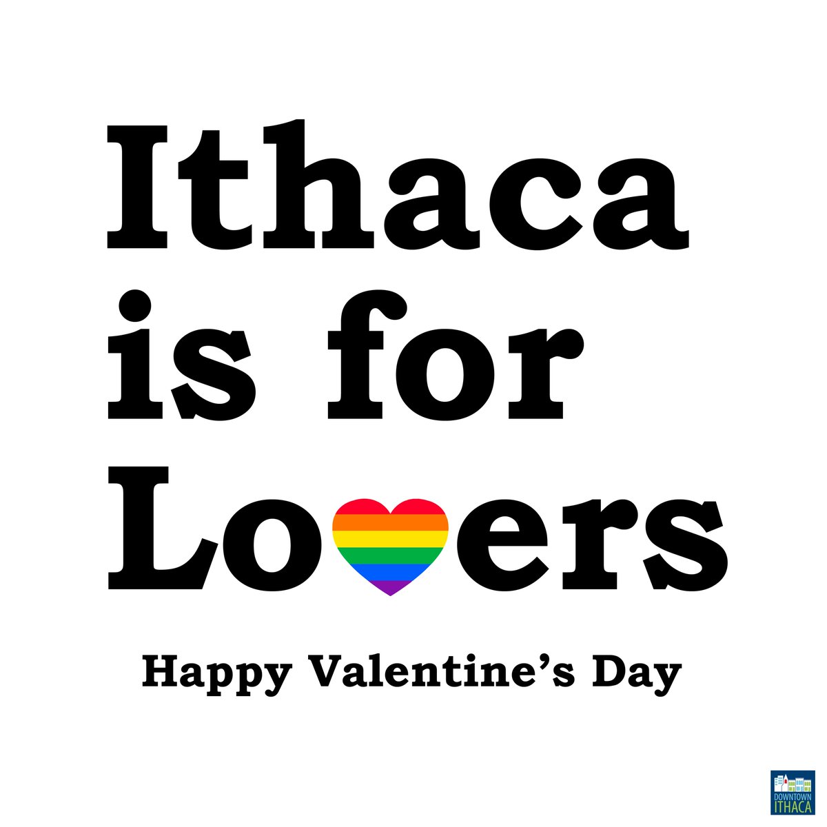 downtownithaca's tweet image. Happy Valentine&apos;s Day! We love and appreciate you for all the support you&apos;ve shown to our community this past year. 
We&apos;d love to hear from you. What do you love about our community?  #DowntownIthaca #IthacaCommons #ValentinesDay2023 #TwIthaca