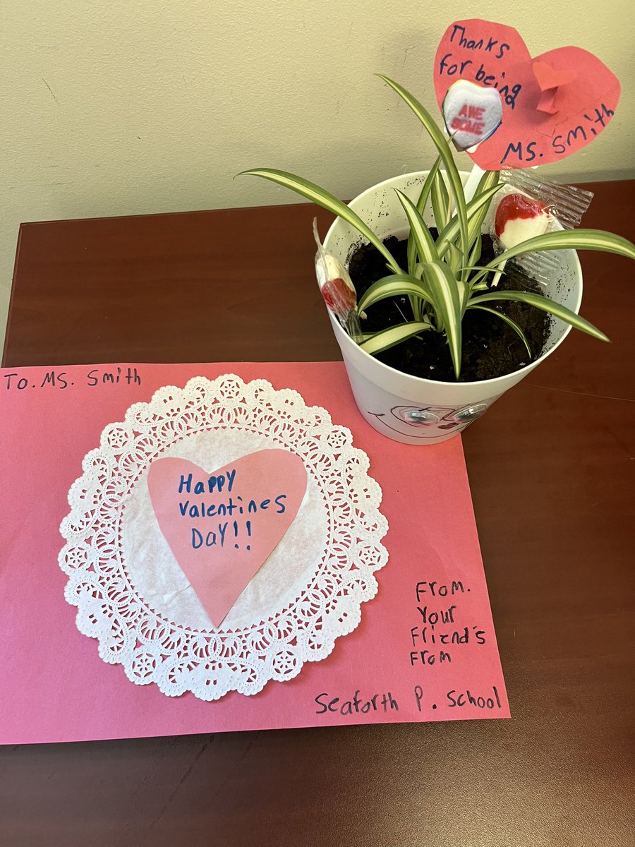 Thank you <a href="/SeaforthPublic/">Seaforth PS</a> friends for the beautiful note and card! You made me smile!