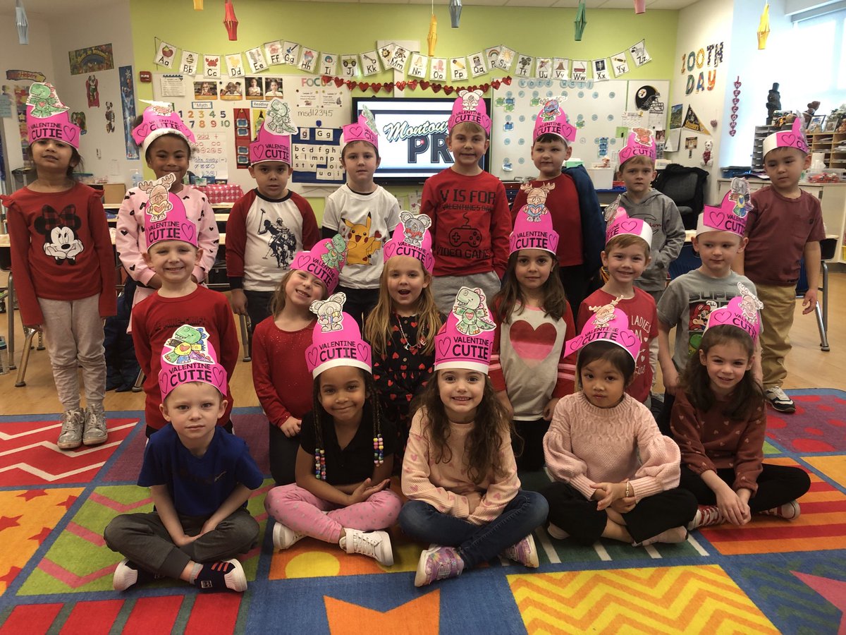 MrsCrisci's tweet photo. My Valentine Cuties! What a sweet group!#montourproud https://t.co/CO2ockqqjb