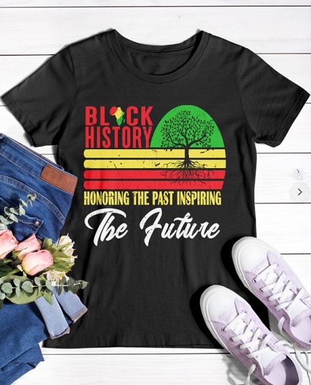 AmkCreativity's tweet image. Honoring Past Inspiring Future Men Women Black History Month T-Shirt
Get It Here: amazon.com/dp/B0BVQ1G7SN
#BlackHistoryIsAmericanHistory   #blackhistorymonth2023 #blackwomenmatter   #BlackHistory365   #TrendingNow #outfit #shirts #Trending