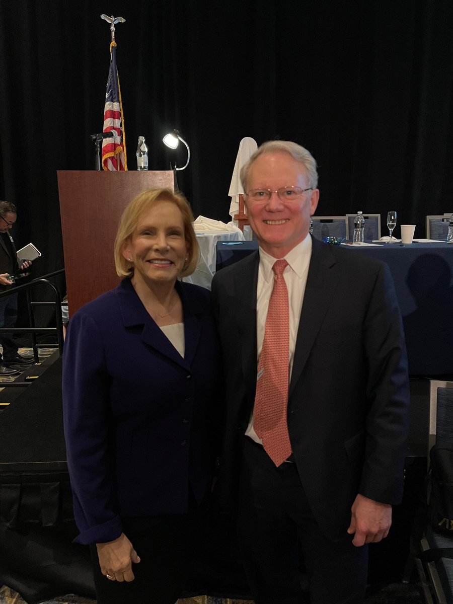 Mary Alexander took time to take a photo with incoming national ABOTA President Steve Quattlebaum in Santa Barbara.