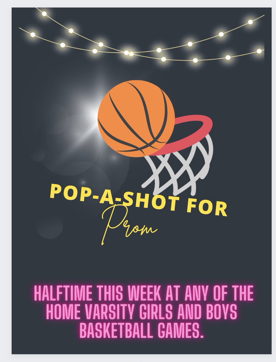 Join us tonight to raise money for Prom!
