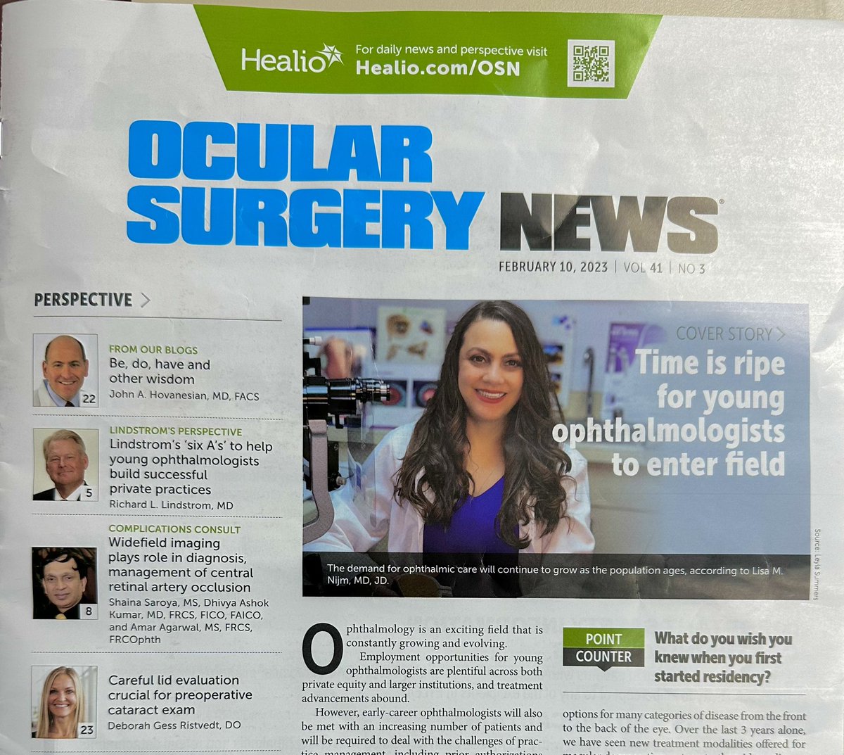 #HappyValentinesDay Thrilled to share my #love of #ophthalmology <a href="/Healio_OSN/">Ocular Surgery News</a> &amp; passion for #helping #YoungOphthalmologists as they make the leap from training to practice via <a href="/RealWorldOphth/">Real World Ophthalmology</a>. Join us 4/15/23 #ByPhysiciansForPhysicians #RWO2023 #FREE RealWorldOphthalmology.com/tickets
