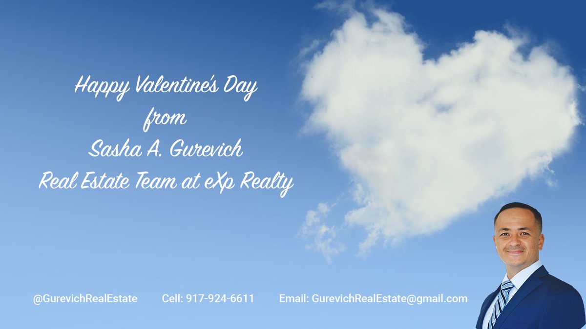 Happy Valentine's Day!
If you are secretly in love with a property, let me be your Matchmaker!
Call me today at 917-924-6611.
Your Real Estate Matchmaker Sasha A. Gurevich

#realestateagent #realestatematchmaker #nyrealestateagent #brooklynrealestateagent #reliablerealestateagent