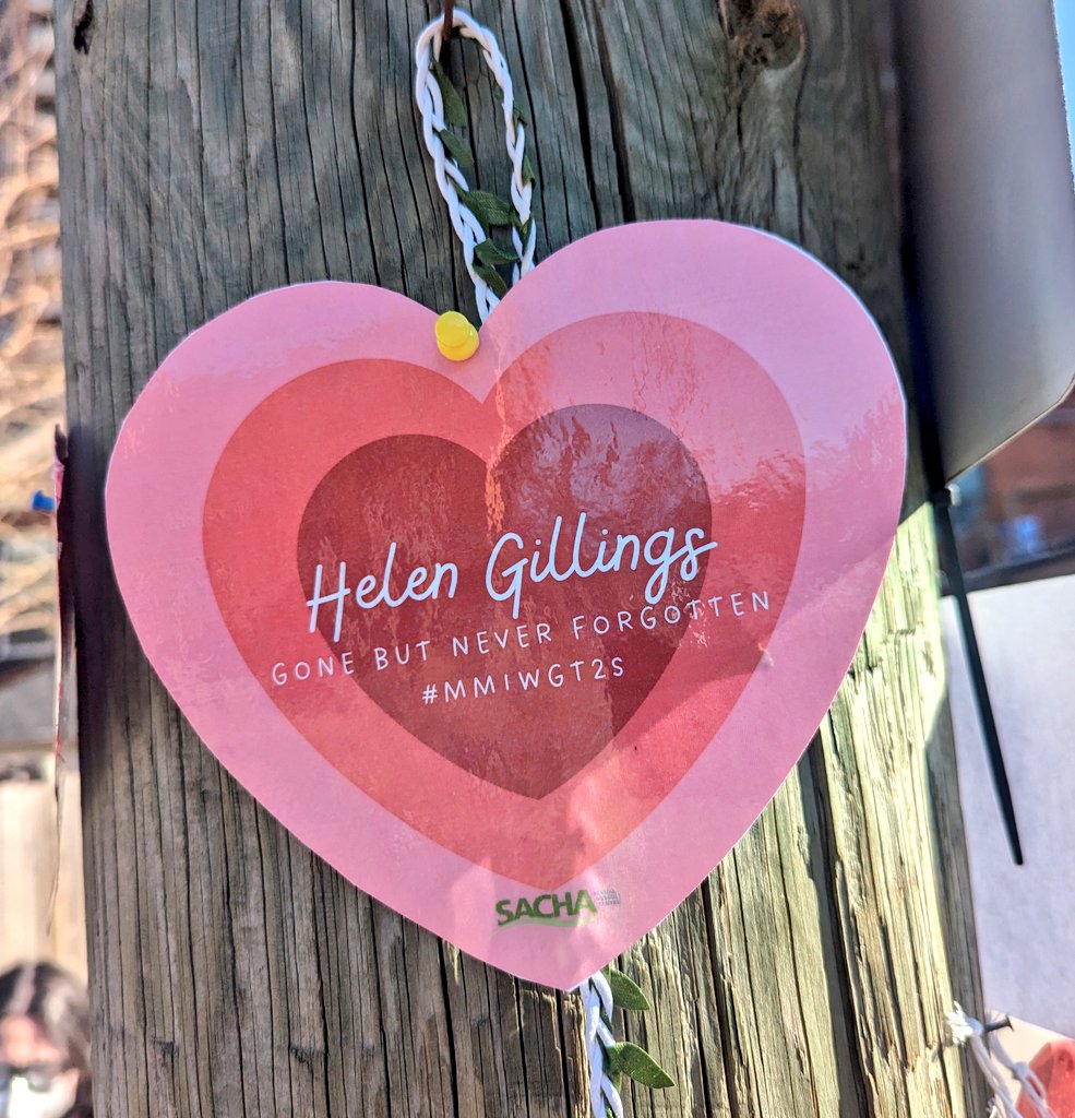 Helen Gillings gone but never forgotten.

Missing and Murdered Indigenous Women, Girls Trans and Two-Spirit individuals #MMIWGT2S #HamOnt