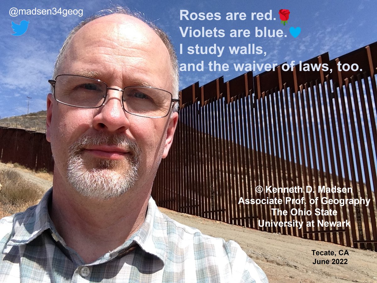 #AcademicValentine #TwitterPoetry #BorderWall #NoBorderWall