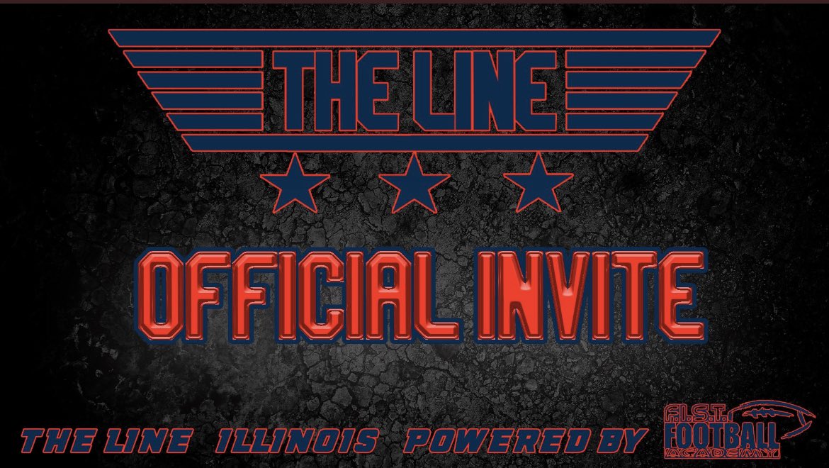 Thank you for the invite <a href="/thelineshowcase/">TheLine - OL/DL SHOWCASE</a> I will be there ready to perform. <a href="/PrepRedzoneIL/">Prep Redzone Illinois</a> <a href="/EDGYTIM/">Timothy “EDGYTIM” OHalloran</a> <a href="/Coach_Bunk/">Eric Bunker</a>