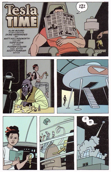 Alan Moore  + @xaimeh = perfect comics 