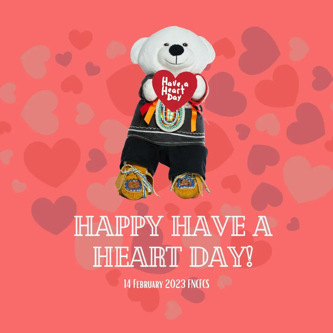 Happy #HaveAHeartDay!! Thank you @SpiritBear and @CaringSociety for all you do!! 💕