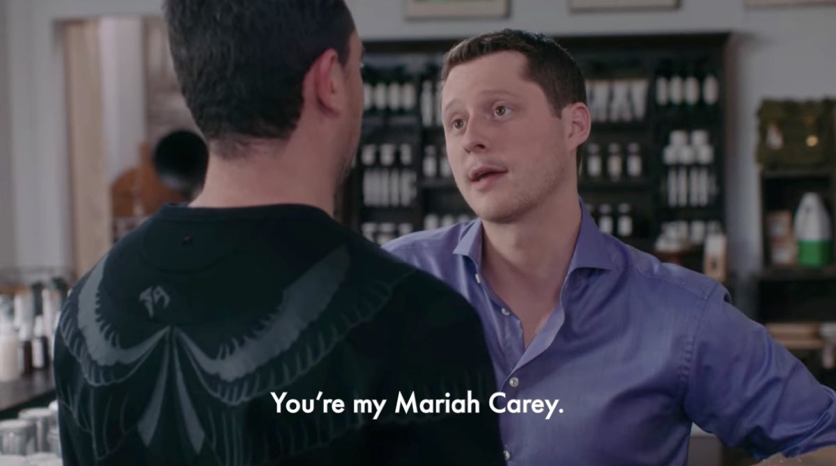 out of context schitt’s creek tweet media