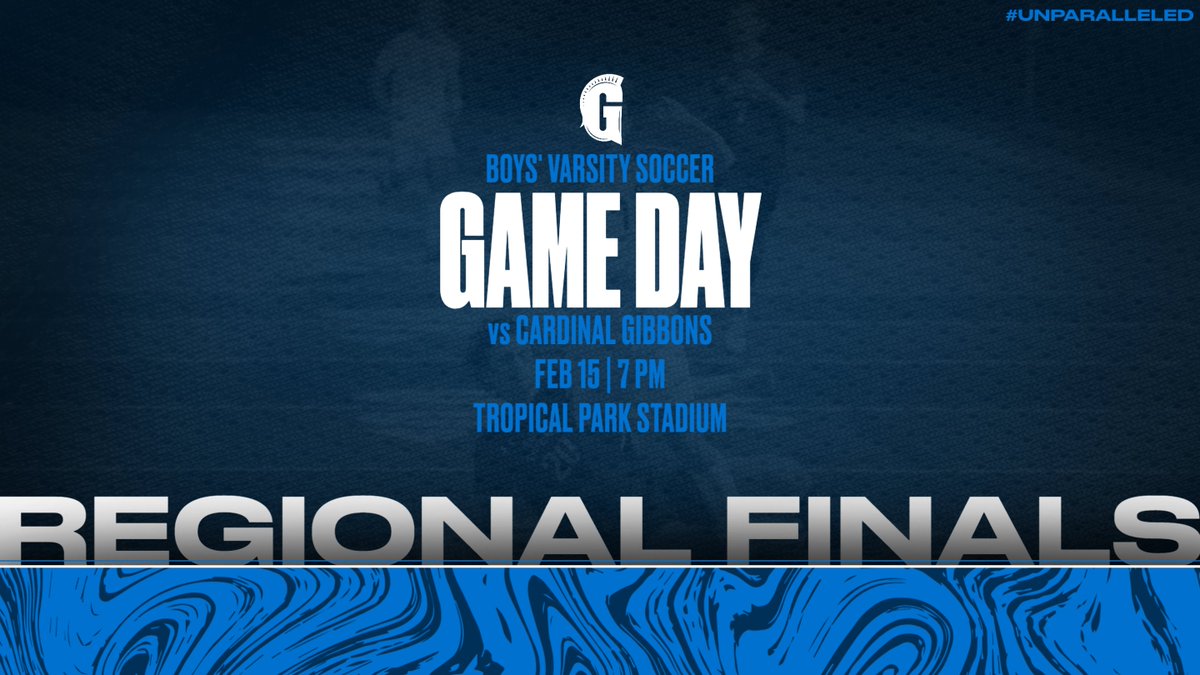 GPrep_Athletics's tweet image. Our Boys' Varsity Soccer Team is headed to the next round. Come down and cheer them on!

🕖 Feb 15, 7 PM
🏟️ Tropical Park Stadium

#RoadToStates #Unparalleled