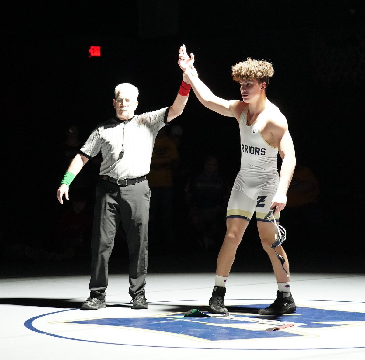 #LetsGo 👊💪 @wwe @nativetatanka #ZCAWarriors <a href="/AthleticsZca/">ZCA ATHLETICS</a>