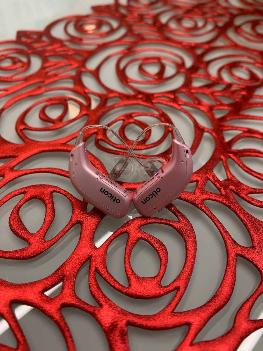 TXSinusSnoring's tweet photo. Pink hearing aids 💖

#hearingaids #hearing #houston https://t.co/VvAkeKj5x3