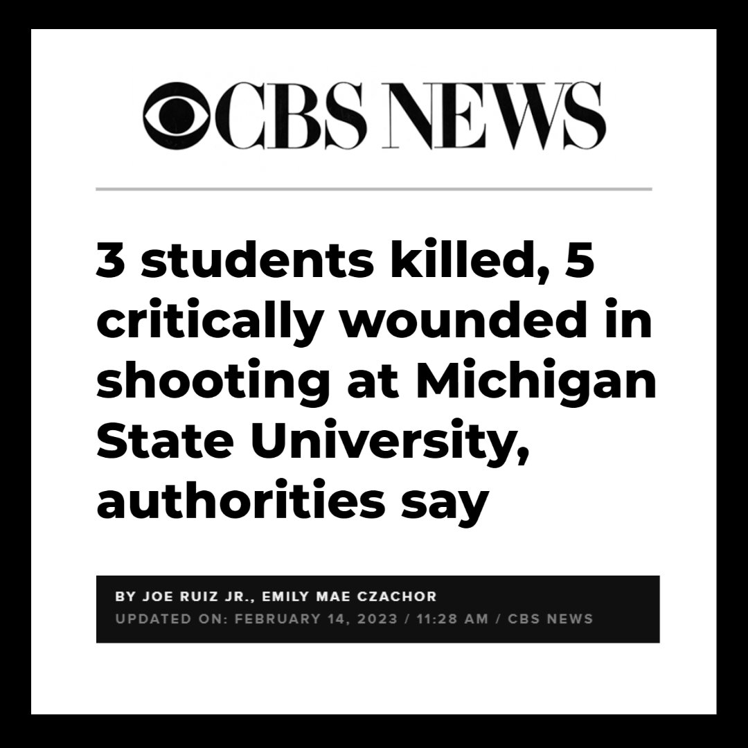 SenDuckworth's tweet photo. 15 years since NIU.
5 years since Parkland.
15 hours since Michigan State.
The same all too familiar headline.
America's students deserve better than this. https://t.co/ewnIMVLRme