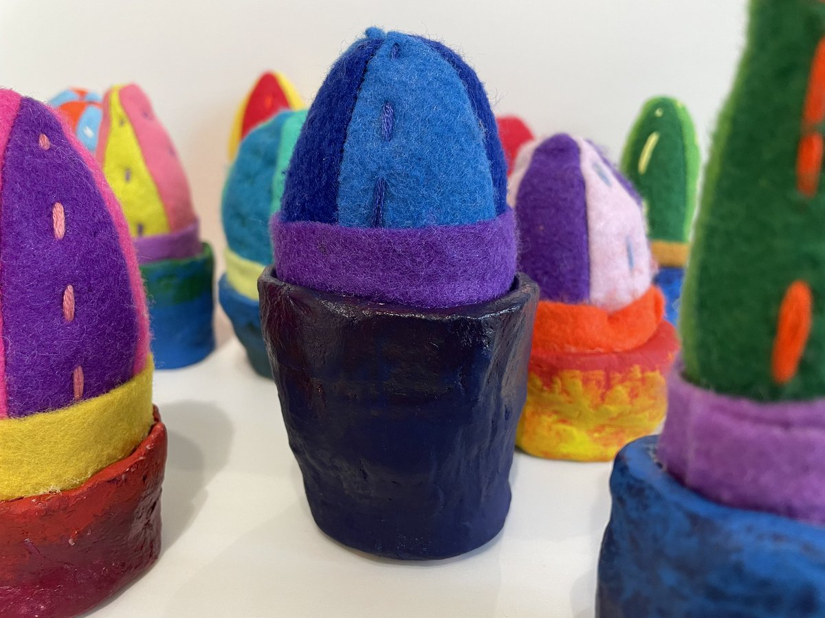 andrewrtims's tweet photo. Year 4’s magnificent mixed media sculptures have been completed today @PercyShurmerAET. I’m looking forward to testing out different ways of displaying them with the young curators after half term. https://t.co/XCCCO23OYs