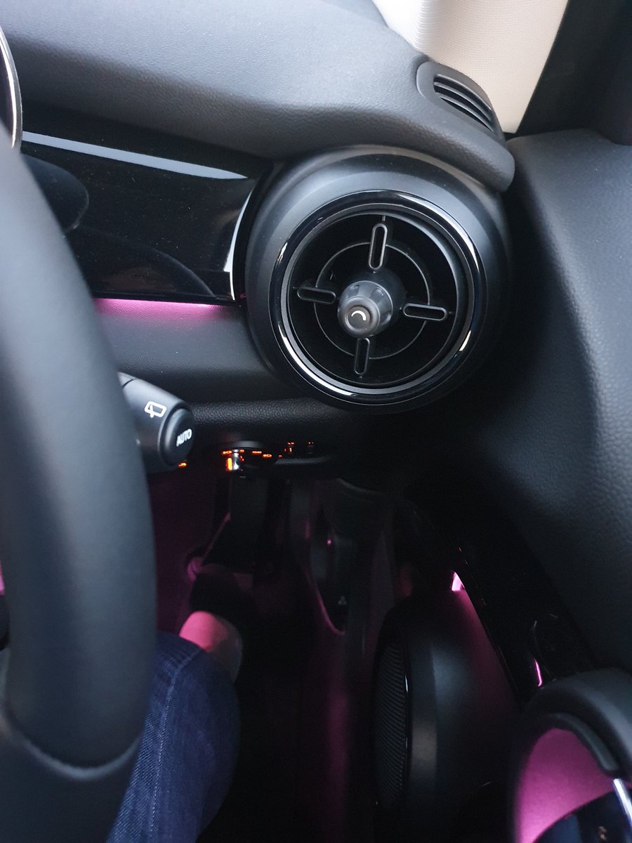 Got loaned a Mini while my car has a recall done. It's a 72 plate petrol automatic. The gearbox is awful and jerky, it has zero power, and I still haven't fully grasped how to adjust the temperature. 

Also who puts the lights there?! I can't actually reach that without leaning.