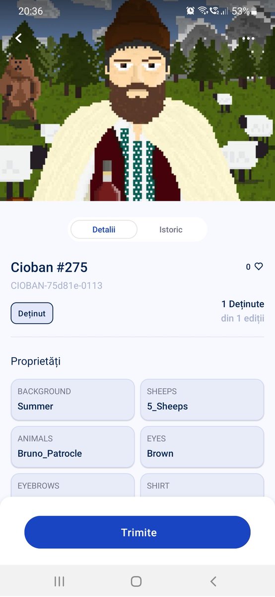 Overdose_85's tweet image. Thanks for this amazing NFT, @CiobaniNFT !!! 🥰