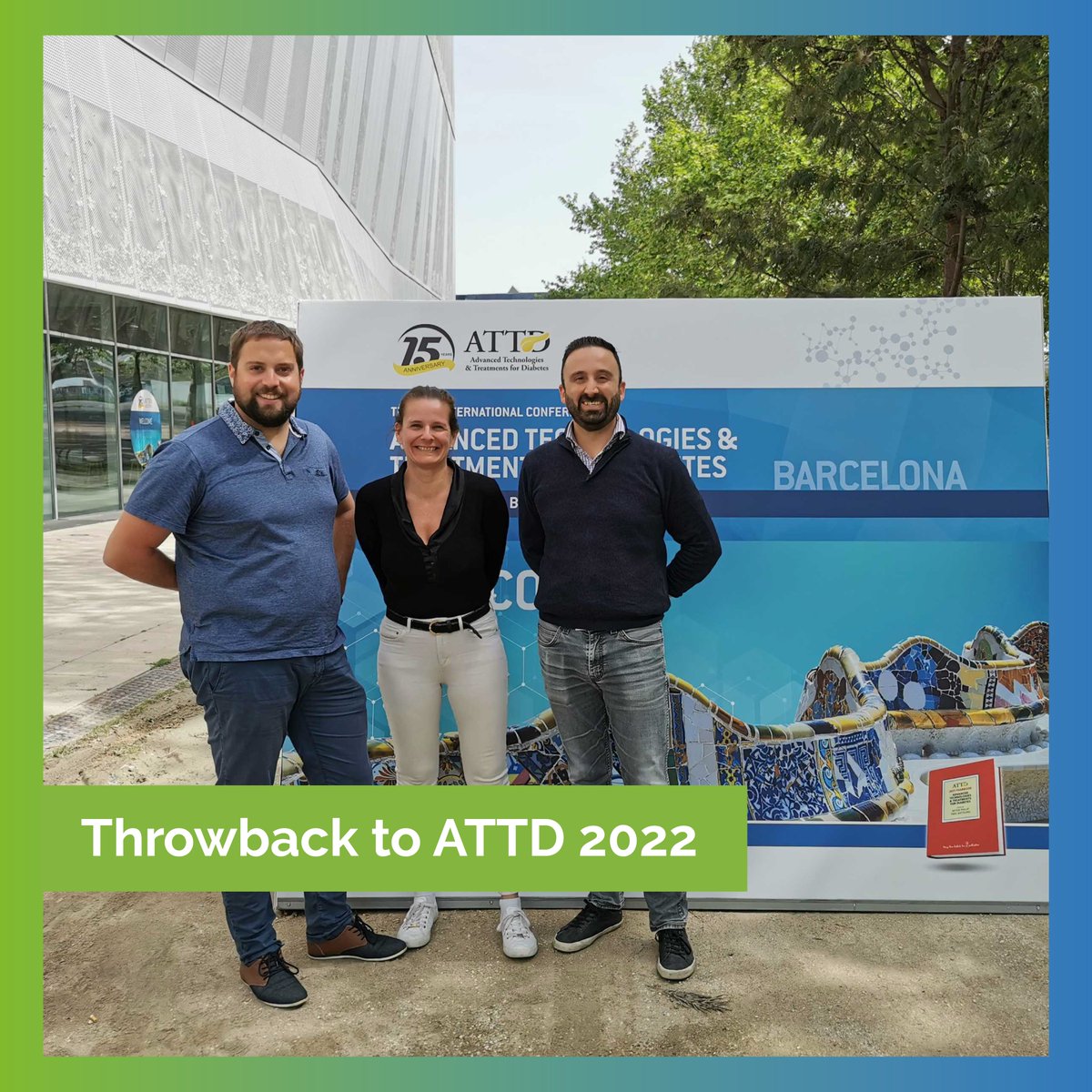 Week-1 !

Next week, from the 22nd to the 25th of February,  Richard and  Manuel will be attending the  <a href="/ATTDconf/">Advanced Technologies & Treatments for Diabetes</a>  in Berlin.
bit.ly/3InVgkk
At this occasion a little Throwback to ATTD 2022
#ATTD2023 #MyATTD #diabetescare #innovation #ExOlin #MailPan