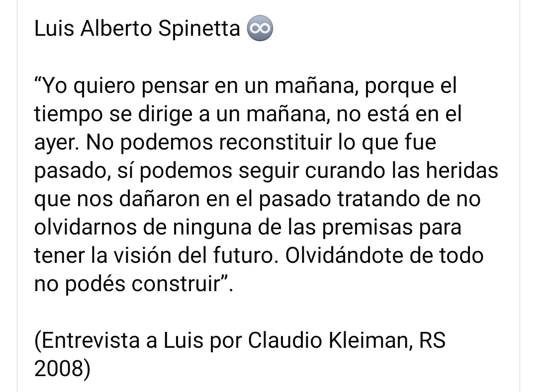 fiorellacon2L_'s tweet photo. Olvidándote de todo, no podés construir. https://t.co/c4FcVISU9n