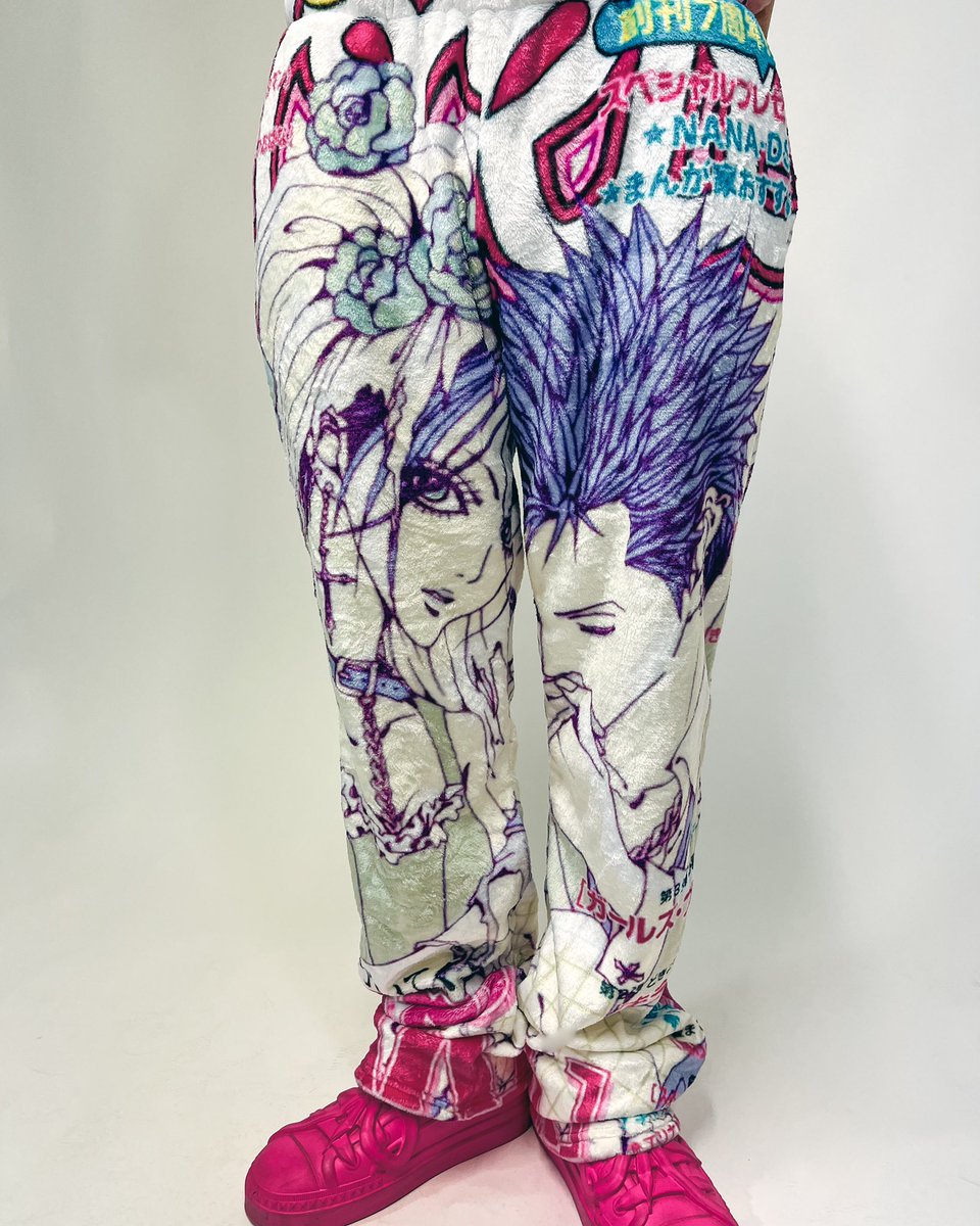 death56sentence's tweet photo. “NANA” cozy pants.
@hourlynana1 @YazawaDisciple @NANAsect https://t.co/RWjqdVrF8m