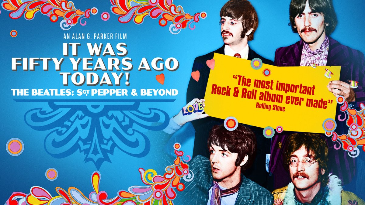 LpoolWestProd's tweet image. Available Now! 

"It Was Fifty Years Ago Today! The Beatles: SGT Pepper &amp;amp; Beyond" is now streaming.

Tubi: bit.ly/3K8IJ5s 
Prime Video: amzn.to/3X6MmMd
Vudu: bit.ly/3x31gZb

#beatles #sergeantpepper #musicdoc #documentary #historic #liverpool