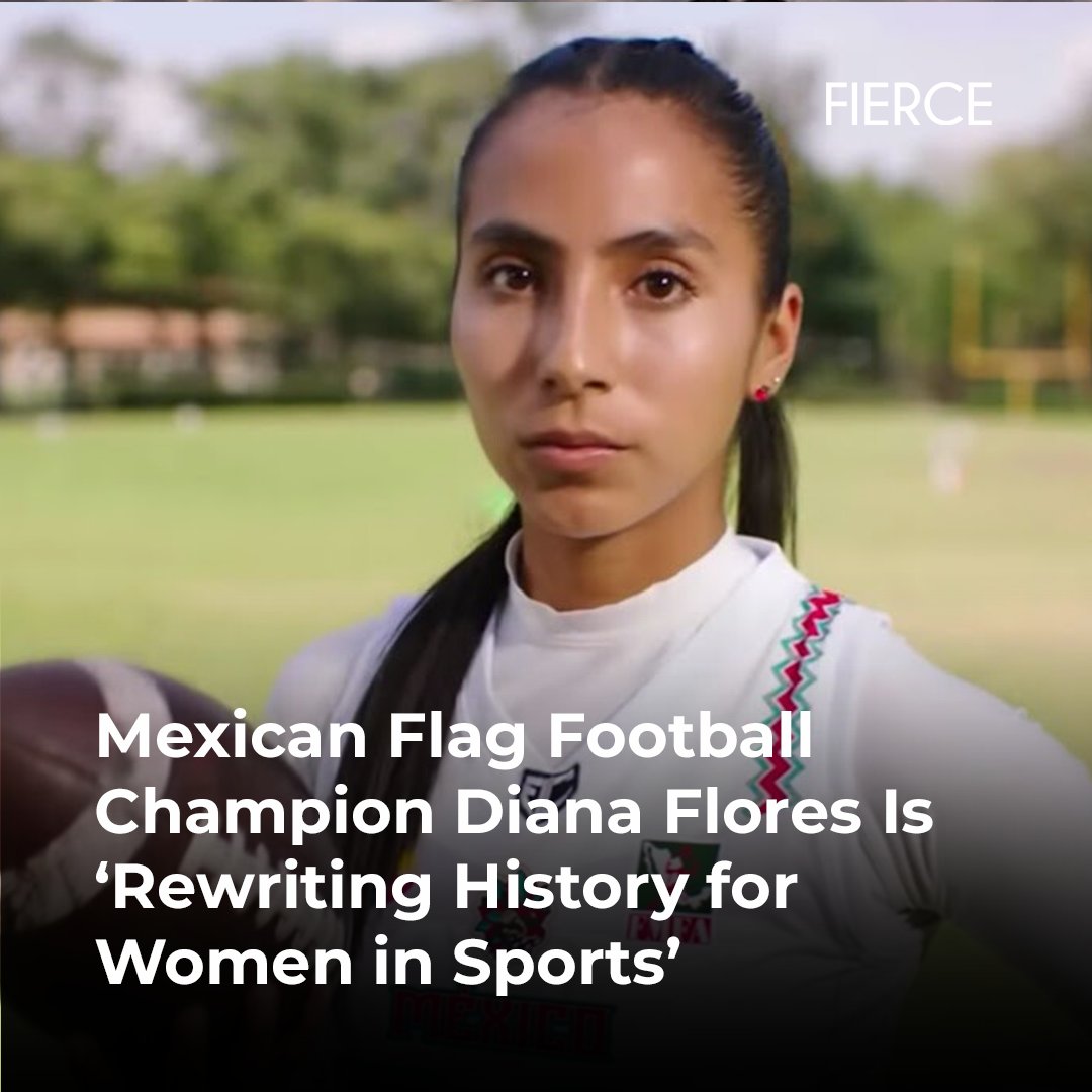 Mexican Flag Football Champion @dianaflres33⁠ deserves her flowers as she rewrites history for women in sports ✨⁠

bit.ly/3lCJ5ao

#FIERCE #FIERCEFeature #DianaFlores #LatinasInSports #LatinaJoy⁠ #SheSePuede! #FIERCEArticle #WomenInSports⁠