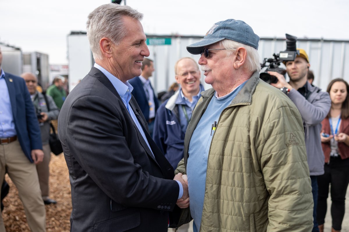 SpeakerMcCarthy's tweet image. If you ate today, thank a farmer.