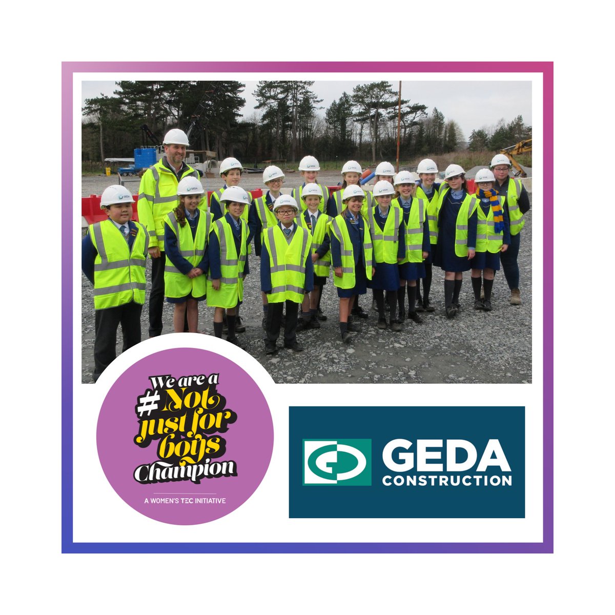 womenstec's tweet photo. Another week, another #ChampionTuesday! This week we're taking another opportunity to shout about our amazing trip in collaboration with our Champions @Geda_Const and Downey House Preparatory School. #womenstec #notjustforboys #notjustforboyschampions #stem #engineering #niwater https://t.co/46lv1CFQXQ
