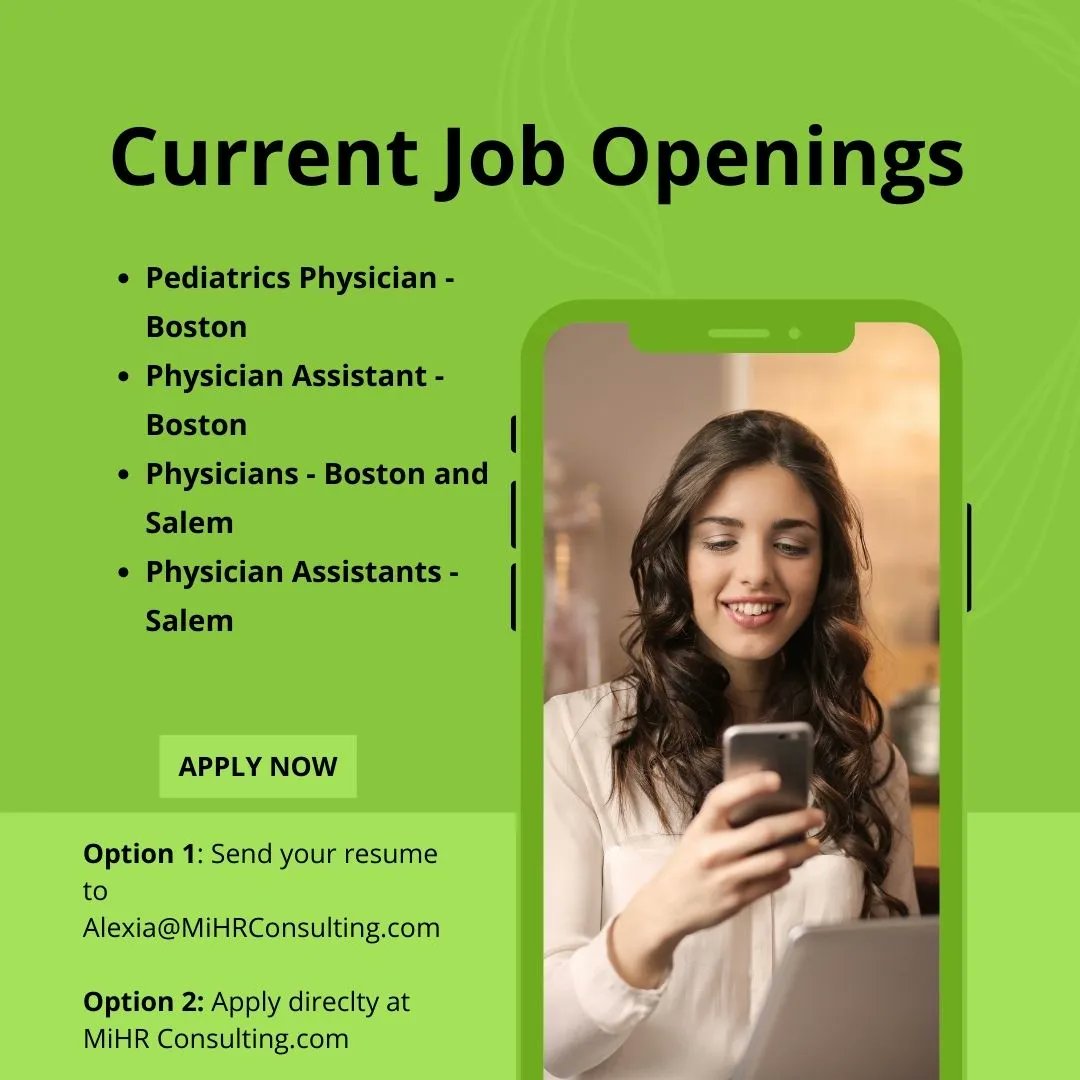 We have #healthcare roles open with clients vetted Best Places To Work. You can apply by either emailing your resume or directly at buff.ly/3XnqKuV! #EmployeeExperience
 #employeeengagement
 #YourPeopleMatter
 #workplaceculture
 #culturecrusaders