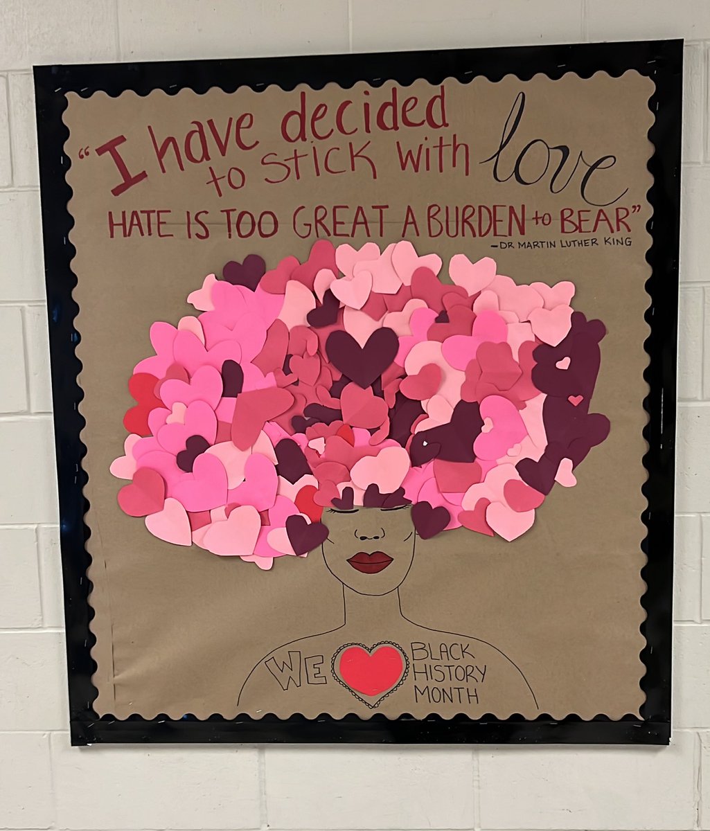 DiamondTrailPS's tweet photo. Agreed! Let’s stick with love! #BlackHistoryMonth #spreadrove https://t.co/8apj8PTMfO