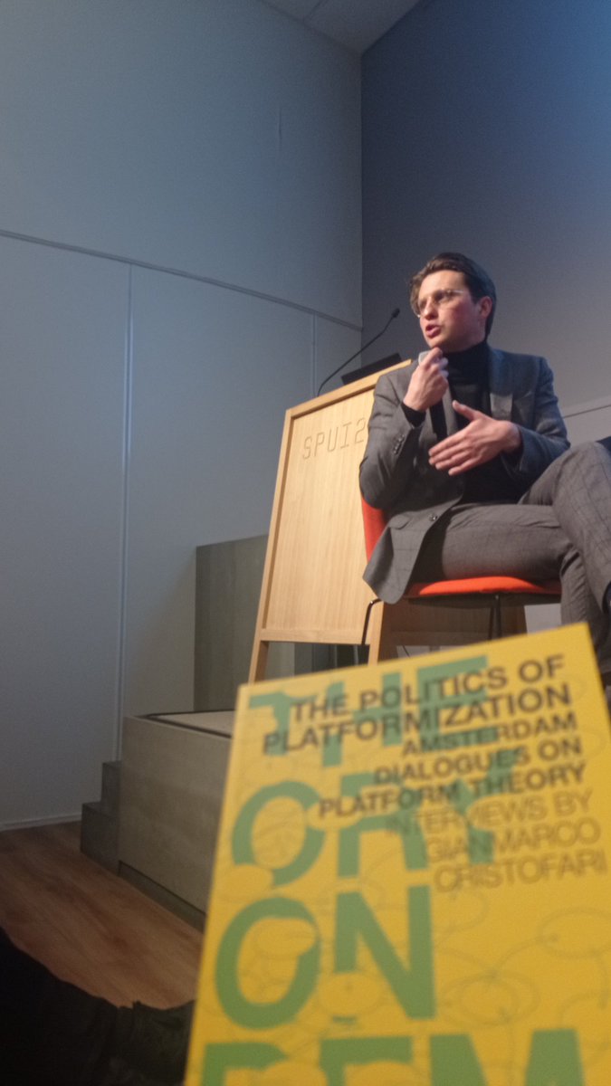Davide Beraldo (@david_berra) on Twitter photo Insightful and entertaining event put together by <a href="/GianmarcoCrist/">Gianmarco Cristofari</a> at Spui25 on the #platformization in the EU - and the Amsterdam way to study it (too many speakers to tag...) Insightful and entertaining event put together by <a href="/GianmarcoCrist/">Gianmarco Cristofari</a> at Spui25 on the #platformization in the EU - and the Amsterdam way to study it (too many speakers to tag...)