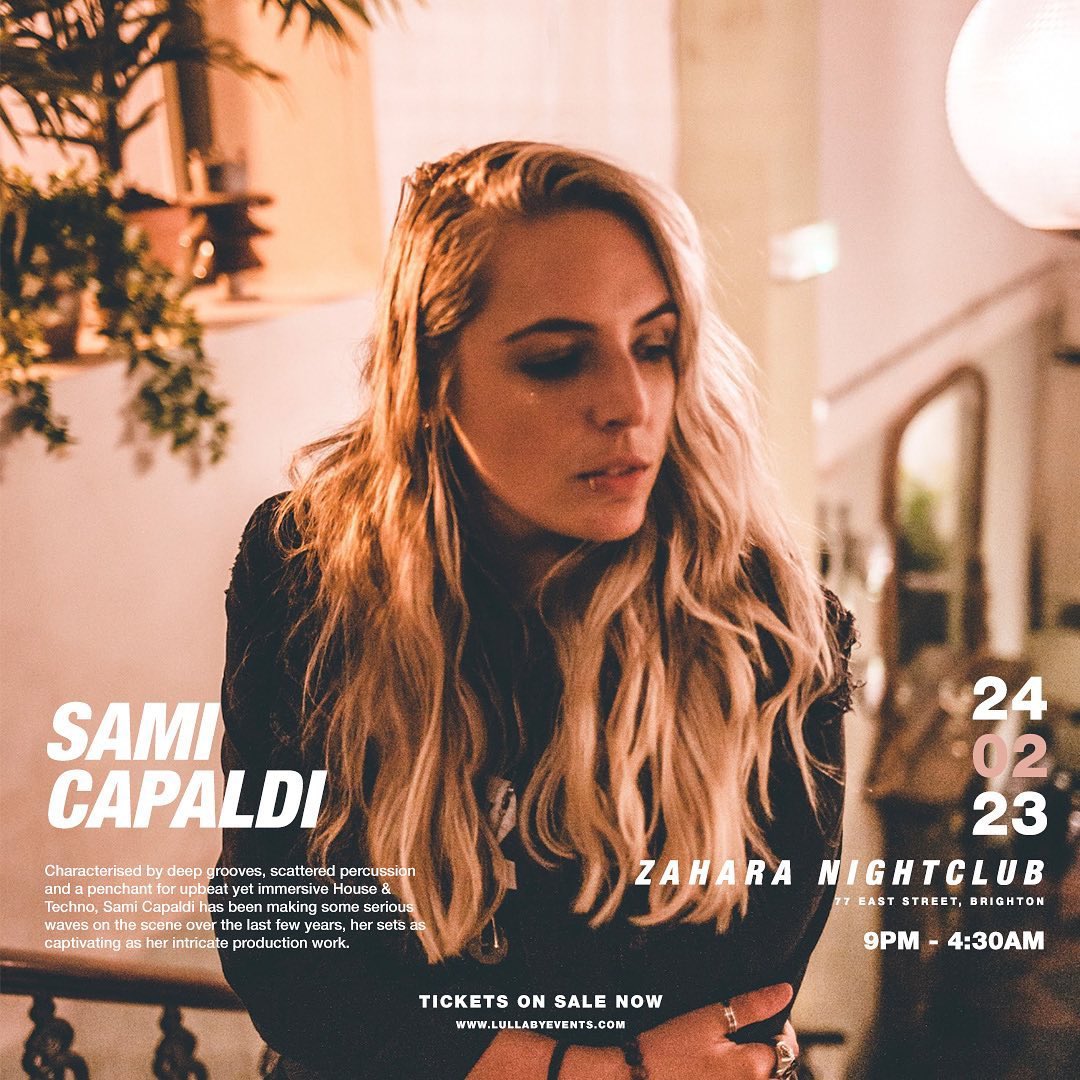 SamiCapaldi's tweet image. Love is in the air, and I’m loving the line up for this event next Friday. Come groove with me 🌊💜

 #ValentinesDay #Brighton #housemusic #rave