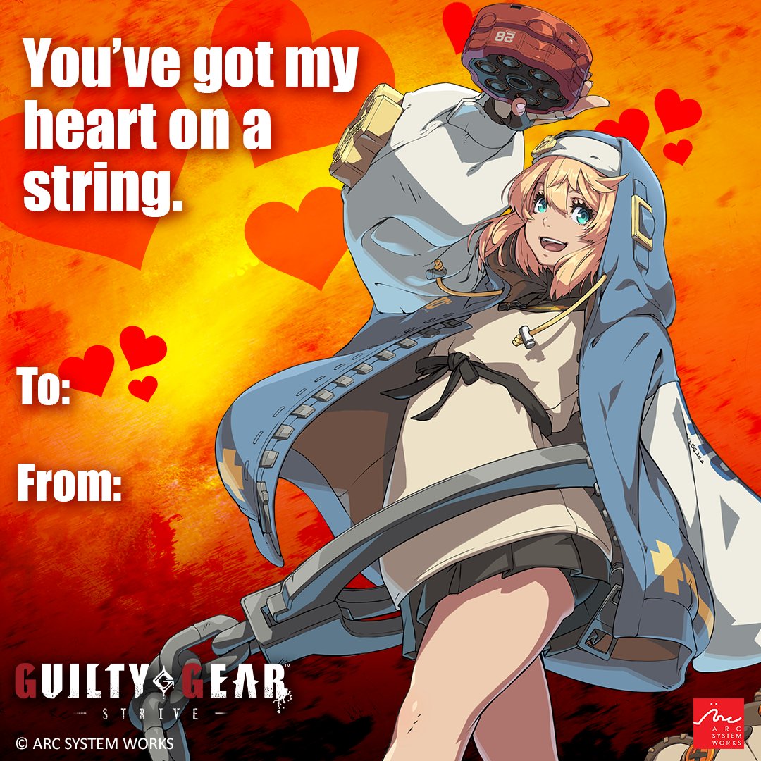 ArcSystemWorksU's tweet photo. Happy #ValentinesDay! 💘 https://t.co/UsdNisa0qB