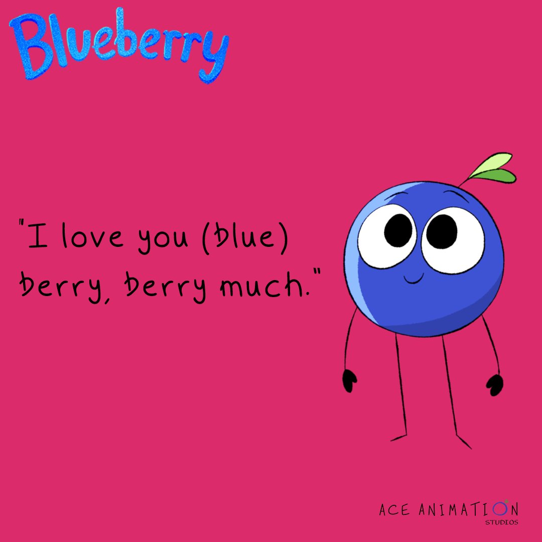 AceAnimStudios's tweet photo. Happy Valentine's from Blueberry! Screening at @paffnow this Saturday at Noon! #animation #2danimation #blackanimation #blackart https://t.co/22phlj0PmR