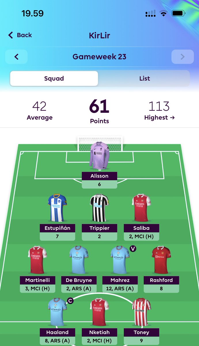 KirQdyG's tweet photo. @FPLFocal 61 and still some kicks left ⚽️ https://t.co/QFKGN2R6m8