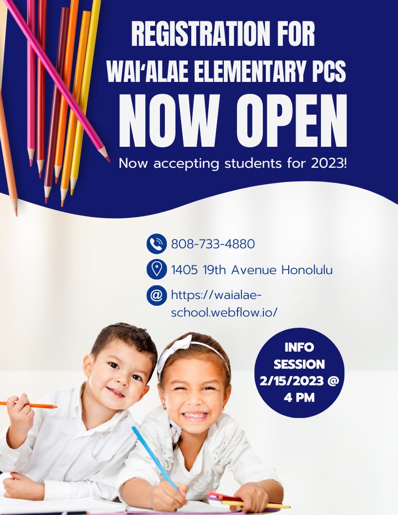 Waialae School tweet media