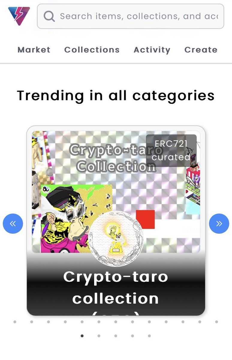 Cryptotaro2022's tweet photo. Crypto-Taro collection  volt swap NFT
🔽

one-of-a-kind production

Please watch if you like ⚡️

#NFTJPN #MTRG #voltswapnft #FTB #MTR #Tigermonkey #cryptotaro 

https://t.co/LnAro0Z4PA https://t.co/kqxFlWueic