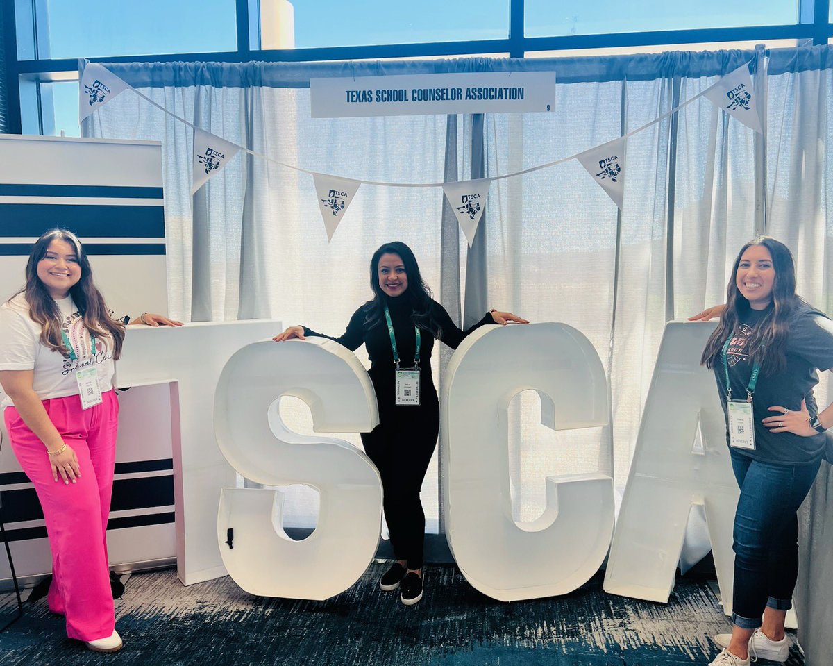 Excited to take everything we learned back to our campus. Enjoyed every part of this conference! Thank you @TxCAtweets #ConnectRechargeTSCA2023 @ECoro21 @brikircher