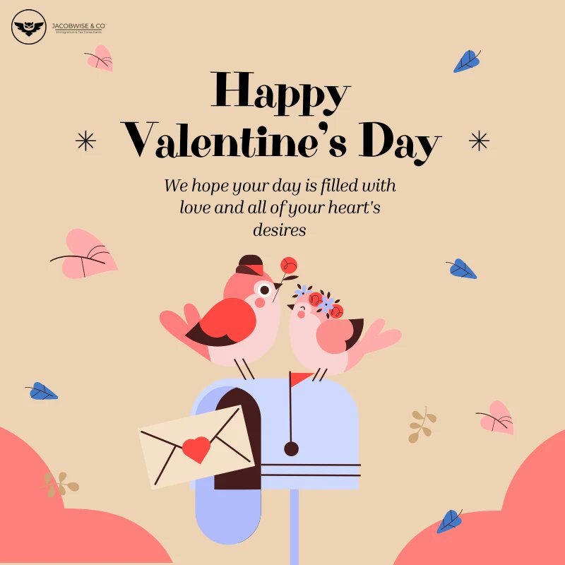 JacobwiseCo's tweet photo. Happy Valentine's Day! File your taxes and treat yourself or a loved one to a nice gift! #jacobwiseco #taxes #irs #family https://t.co/FBT6Q5gjxH