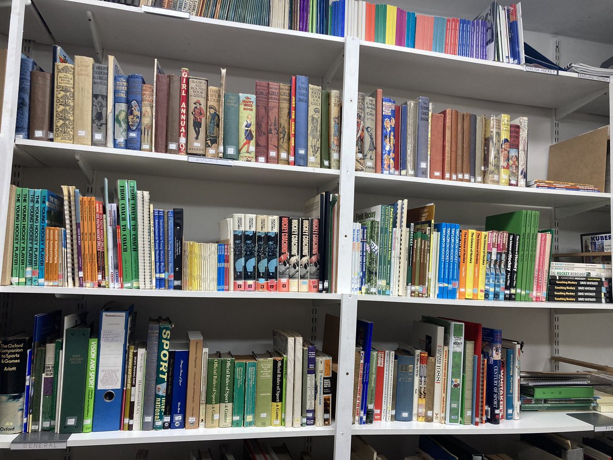 SueWillsMBE's tweet photo. I visited a hidden gem today and discovered #hockey #suffragettes #library and real #olympic2012 turf @thehockeymuseum - who are on our #culturemap for #surrey. They really deserve a visit. What is not to love. ❤️@SurreyNews 💖🏑 https://t.co/38j7u4gX8C