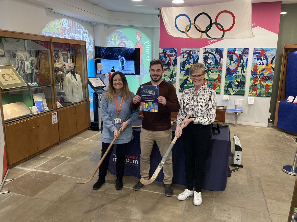 SueWillsMBE's tweet photo. I visited a hidden gem today and discovered #hockey #suffragettes #library and real #olympic2012 turf @thehockeymuseum - who are on our #culturemap for #surrey. They really deserve a visit. What is not to love. ❤️@SurreyNews 💖🏑 https://t.co/38j7u4gX8C