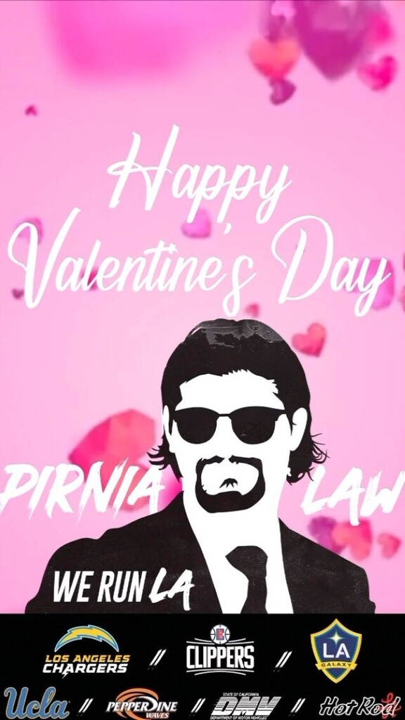 uncle_ardy's tweet photo. Happy Valentines Day ❤️🌹 from our family to yours. #PirniaLaw @uncle.ardy https://t.co/lk1il2KlbF https://t.co/S9eZSwyr5T