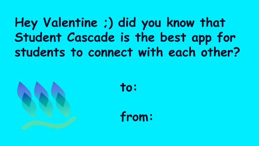 StudentCascade's tweet photo. Forget to pick up Valentines? Don't worry we've got you covered! I'm sure your special someone will love these! ;) #StudentCascade #ABTatUFV 
Meme Credit: Chloe Johnson https://t.co/6tPuwuUJF1
