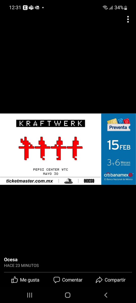 manriquez010's tweet photo. Kraftwerk y Ghost vienen a México y EU este año!
Que dificil decisión! https://t.co/7e3RDrjuRI
