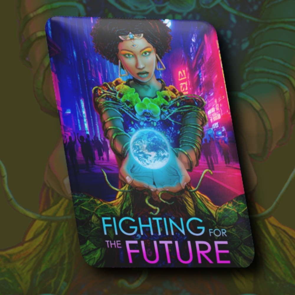 Our #Cyberpunk-#solarpunk anthology on #Kickstarter soon! Edited by @pheebs_w. With stories by <a href="/doctorow/">Cory Doctorow NONCONSENSUAL BLUE TICK</a> <a href="/AiJiang_/">Ai Jiang || 江艾 || 🇨🇳🇨🇦</a> @BrentCLambert <a href="/ronagirl/">Rona S. Fernandez</a> <a href="/lethophobe/">Kevin Wabaunsee</a> @izzyxen <a href="/JD_Harlock/">J. D. Harlock</a> @HSchofieldFic &amp; more. All Day 1 backers get this bonus pin! SeeBio. #scifi #books #bookboost #BookTwitter